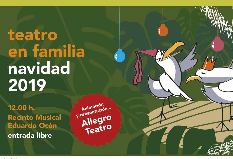 Teatro gratis para toda la familia en Navidad en el Paseo del Parque de Málaga