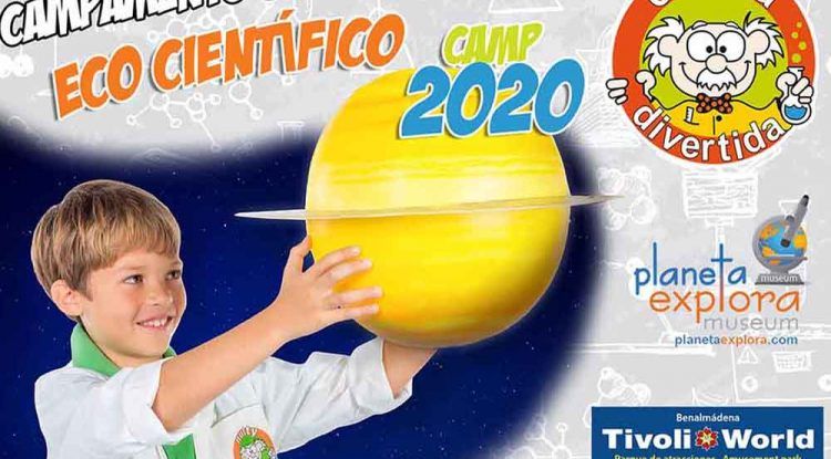 Campamento científico de Semana Blanca para niños en Planeta Explota (Benalmádena)