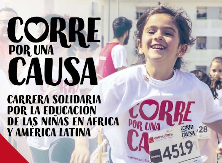 Carrera solidaria por la educación de las niñas en África y América Latina en Málaga