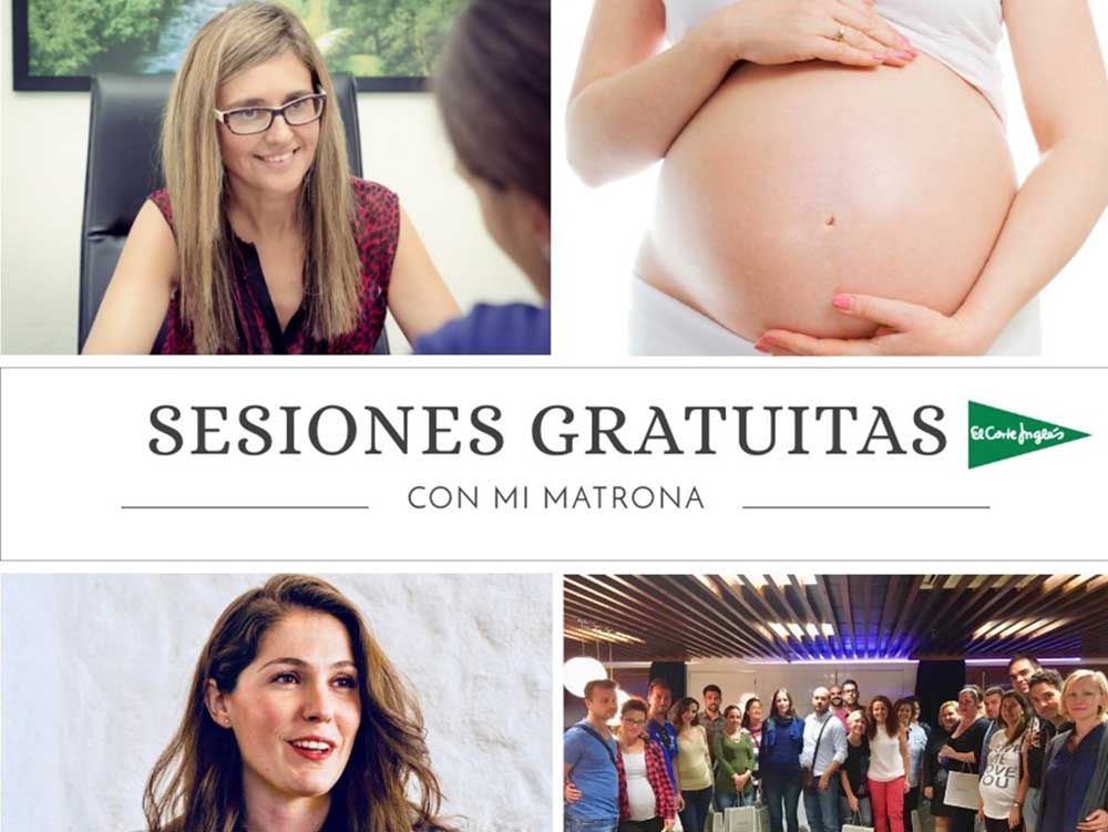 Charla gratis sobre el preparto para embarazadas en El Corte Inglés de Mijas y Málaga