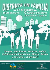 Jornada gratis de juegos en familia en el Parque del Oeste de Málaga