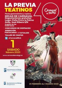 Actividades gratis para niños en la previa de Carnaval en el distrito de Teatinos