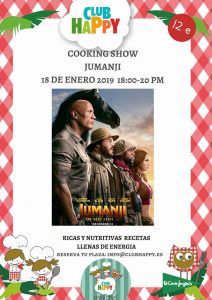Taller de cocina para niños sobre ‘Jumanji’ en Club Happy Málaga