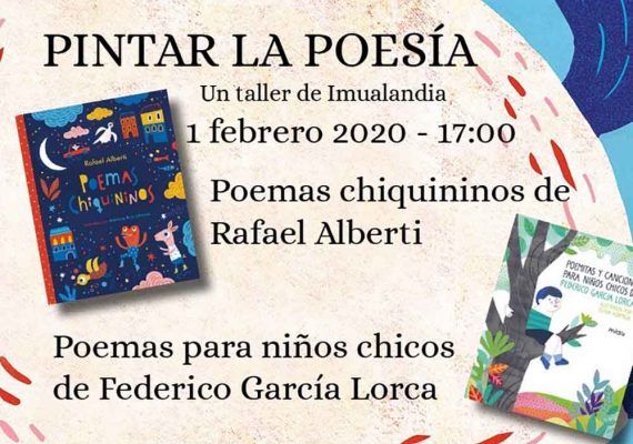 Taller gratis de poesía y pintura para niños en la Librería Luces de Málaga