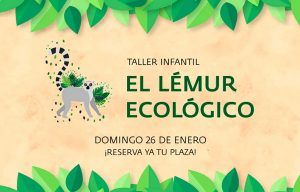Taller para niños ‘El lemúr ecológico’ en Bioparc Fuengirola