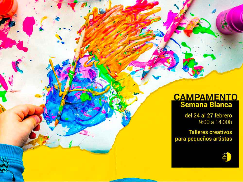 Campamento de arte para niños en Semana Blanca con La Casa Amarilla