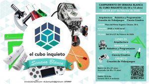 Campamento de robótica y arquitectura en Semana Blanca en El Cubo inquieto