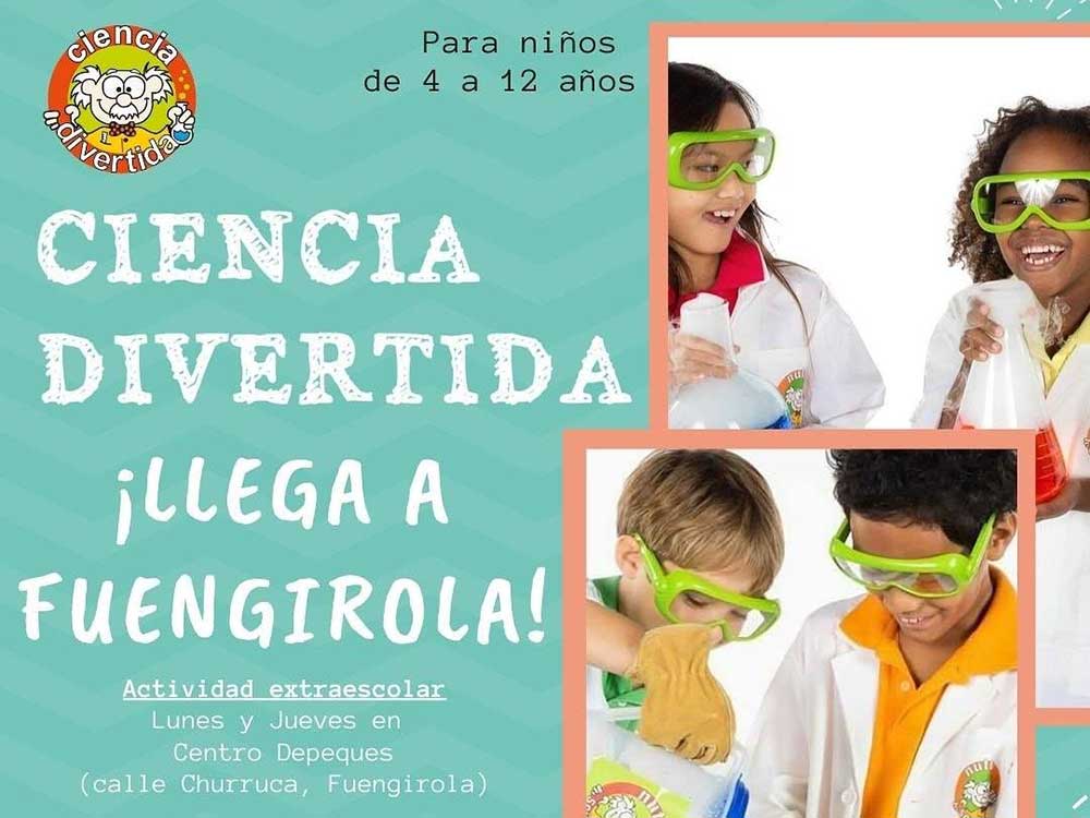 Nuevo taller de Ciencia Divertida en el Centro Depeques de Fuengirola