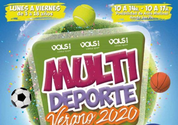Descuento del 30% si reservas en febrero el campamento de verano para niños de Vals Sport Málaga
