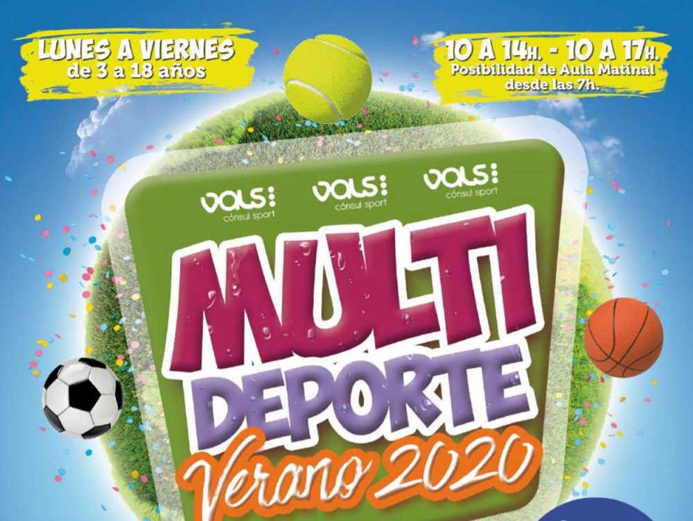 Campamento de verano multideporte para niños con Vals Sport Málaga