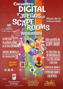 Juegos de realidad virtual y scape rooms gratis para niños con La Máquina Imaginaria en Churriana