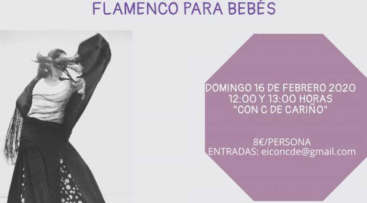Taller de flamenco para bebés con EM3 Educación Musical en la escuela ‘Con C de cariño’