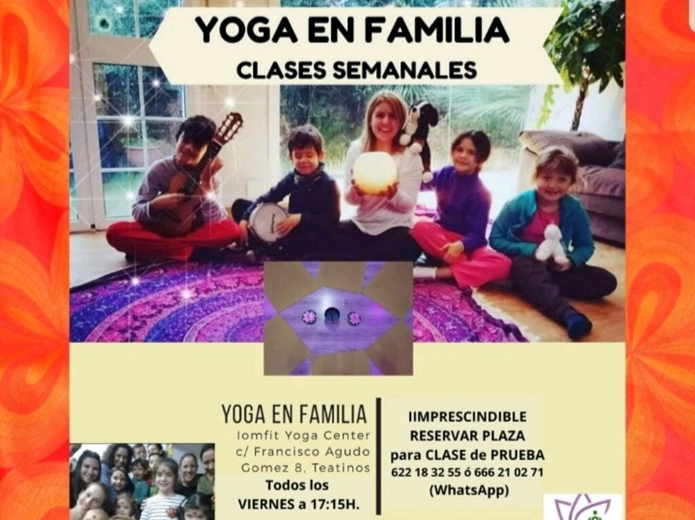 Yoga para toda la familia en el barrio de Teatinos (Málaga)