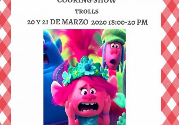 Taller de cocina para niños sobre ‘Trolls’ en Club Happy Málaga