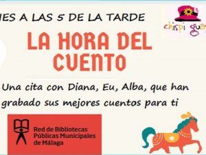 Cuentacuentos en inglés y español para niños con las Bibliotecas Públicas de Málaga