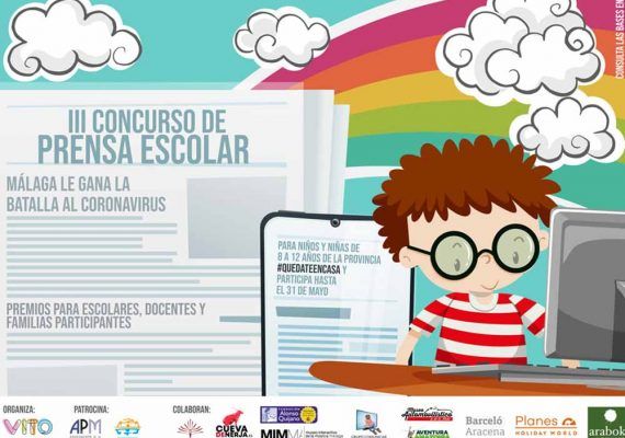 Concurso de prensa escolar para niños en la provincia de Málaga