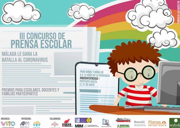 Concurso de prensa escolar para niños en la provincia de Málaga