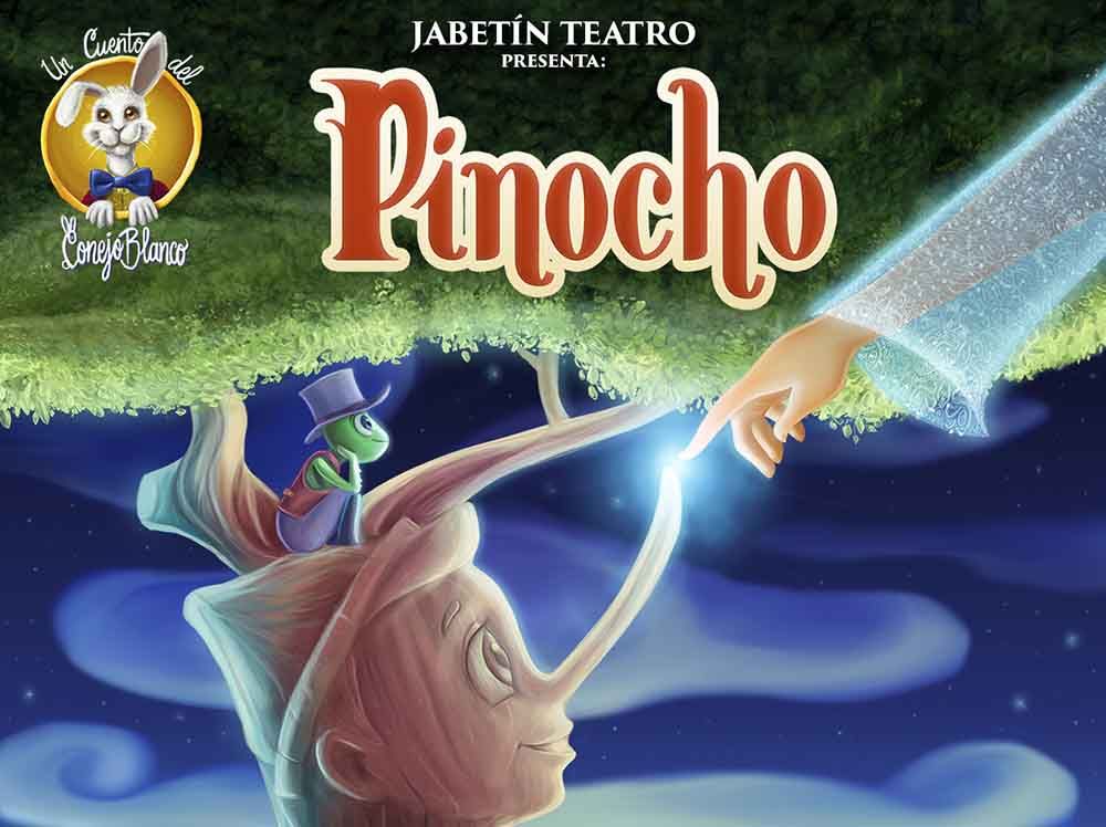 Karaoke y teatro para niños ‘Pinocho’ online y gratis con Jabetín Teatro este fin de semana