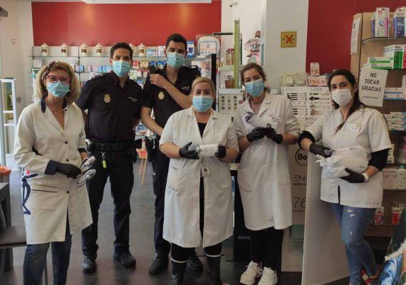 Mascarillas gratis para niños en 34 farmacias de Málaga