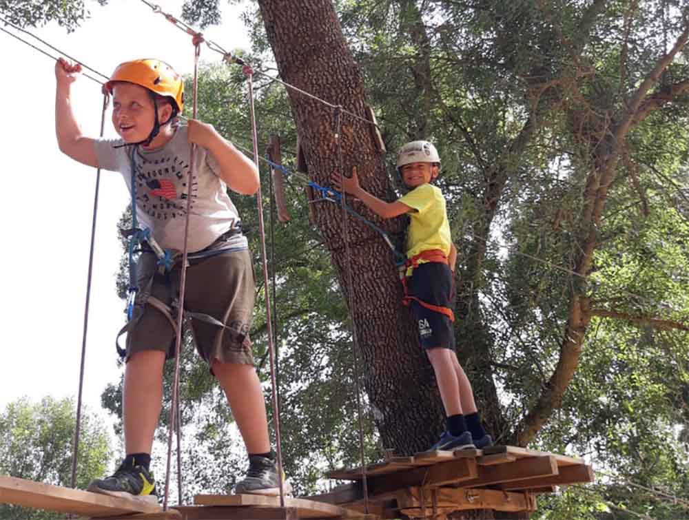 Campamento de verano de aventura, inglés y francés para niños en el Molino de Madaura (Archidona)