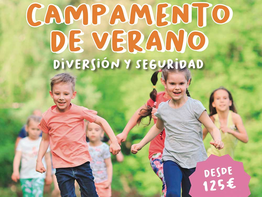 Campamento de verano para niños con deporte, animales y talleres en Verdecora Málaga