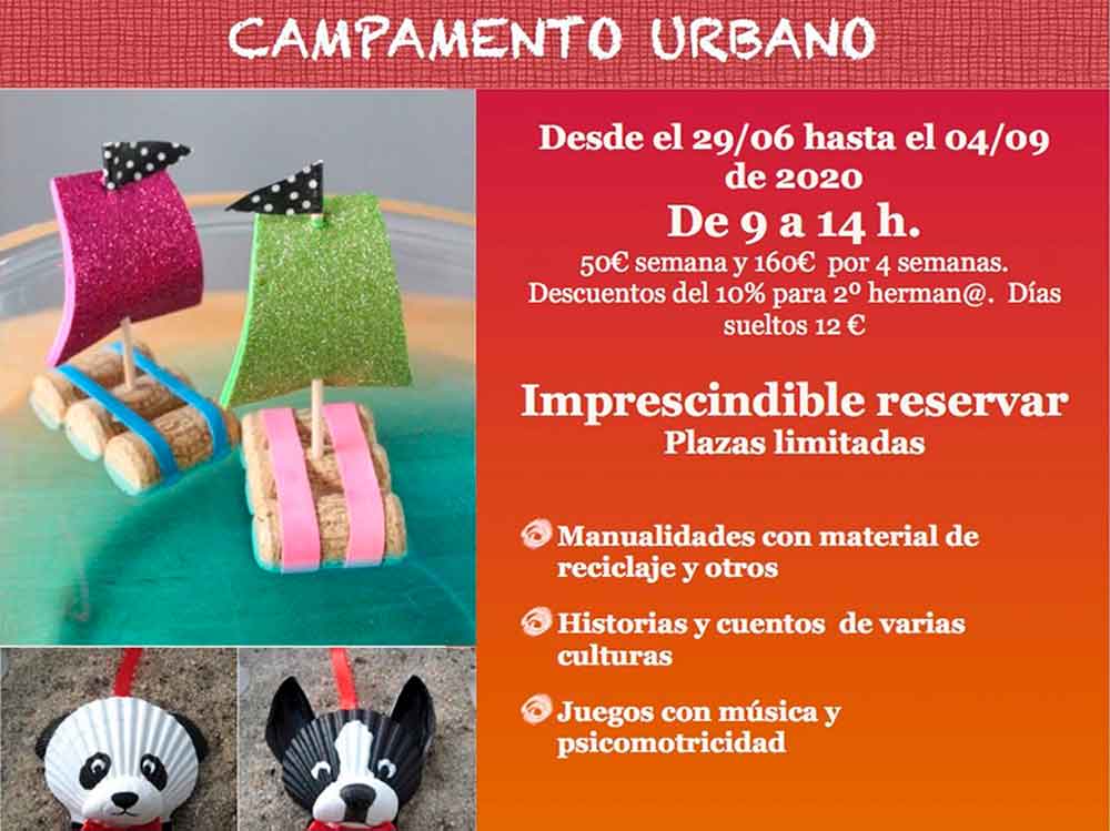 Campamento urbano multidisciplinar para niños con JuegArte en Rincón de la Victoria
