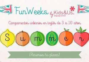 Campamento de verano en inglés para niños de 3 a 10 años con Kids&Us Málaga y Torremolinos