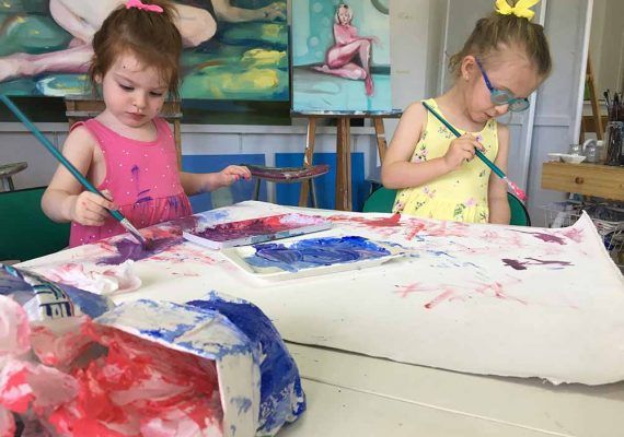 Campamento de verano sobre arte para niños en Mijas