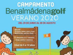 Campamento de verano para niños en Benalmádena Golf