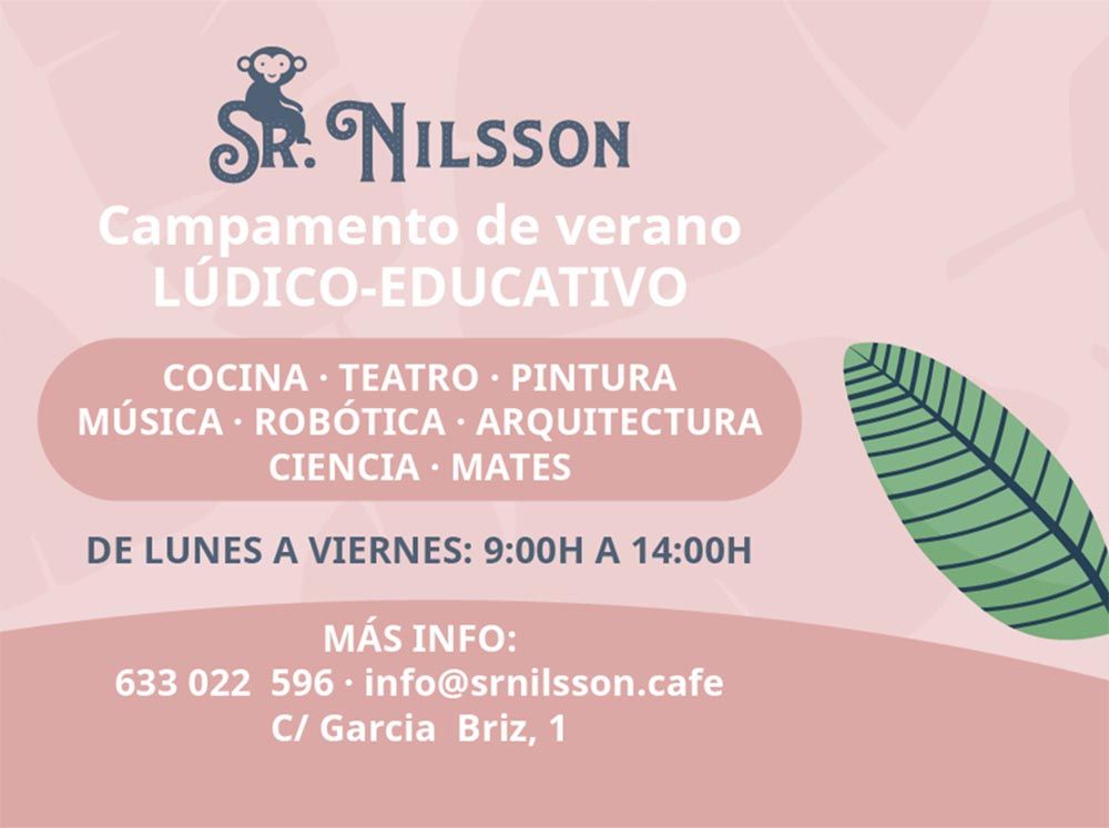 Campamento de verano para niños en pleno centro de Málaga con Sr. Nilsson