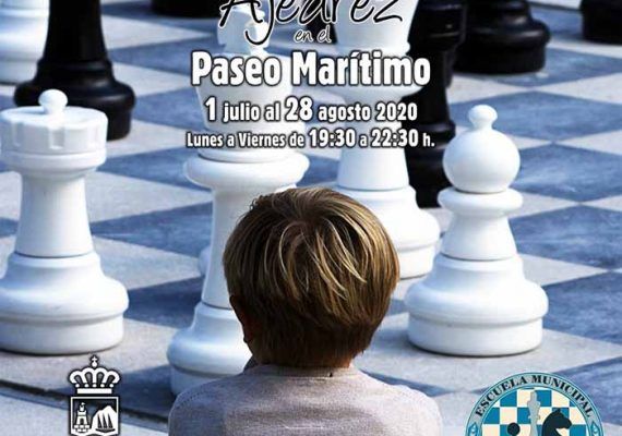 Partidas de ajedrez para niños y adultos gratis este verano en Estepona
