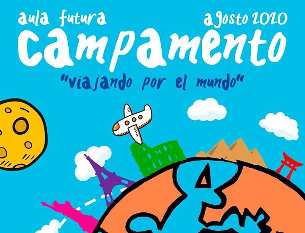 El campamento infantil de agosto en Aula Futura Málaga invita a los peques a viajar por el mundo