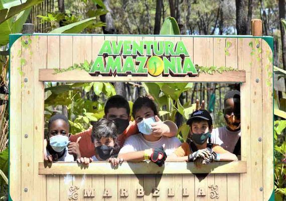 Aventura Amazonia Marbella: diversión en familia en la naturaleza