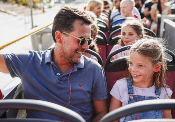 Viajes gratis para los menores de 12 años en los autobuses turístico de City Sightseeing