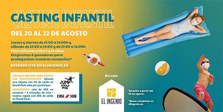 Casting infantil: El Ingenio de Vélez-Málaga busca ocho niños para sus próximas campañas de moda