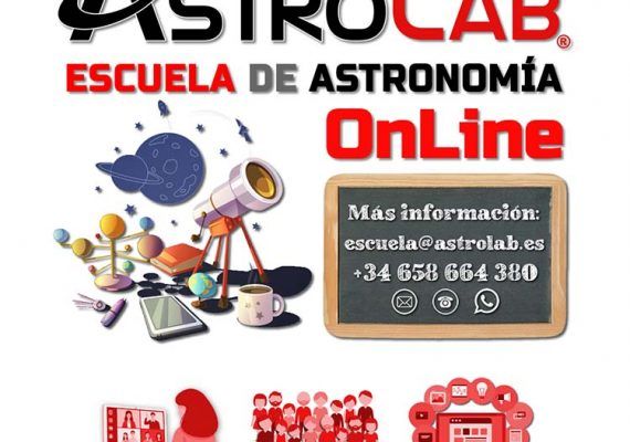 Observaciones astronómicas y escuela online este 2020/21 con AstroLab en Yunquera (Málaga)