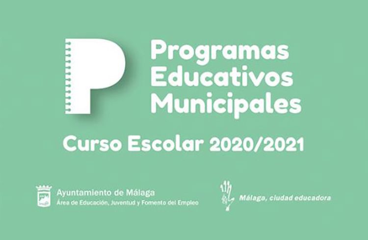 Programas educativos municipales para los centros escolares de Málaga curso 2020-2021