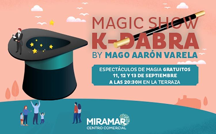‘Semana de la Magia’ con espectáculos infantiles, concursos y regalos en el CC Miramar de Fuengirola