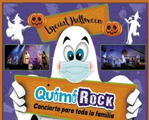Concierto para niños especial Halloween en La Cochera Cabaret con QuimiRock