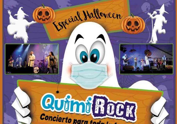Concierto para niños especial Halloween en La Cochera Cabaret con QuimiRock
