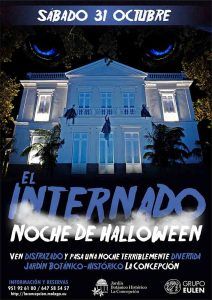 Visita teatralizada por Halloween para toda la familia en el Jardín Botánico de La Concepción (Málaga)