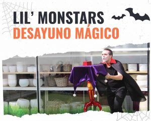 Desayuno y espectáculo de magia por Halloween en Hard Rock Café Málaga