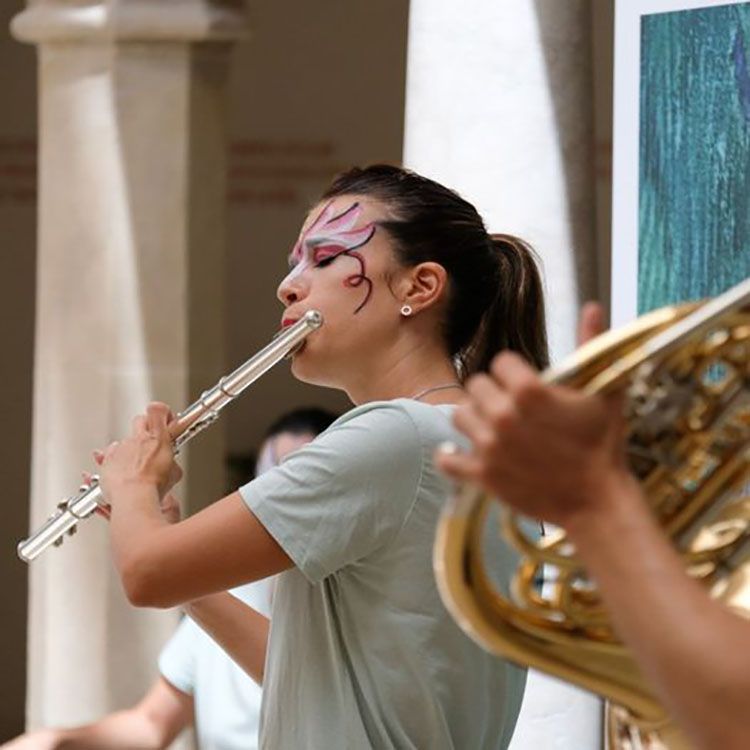 Talleres de música para familias el fin de semana en el Museo Carmen Thyssen Málaga