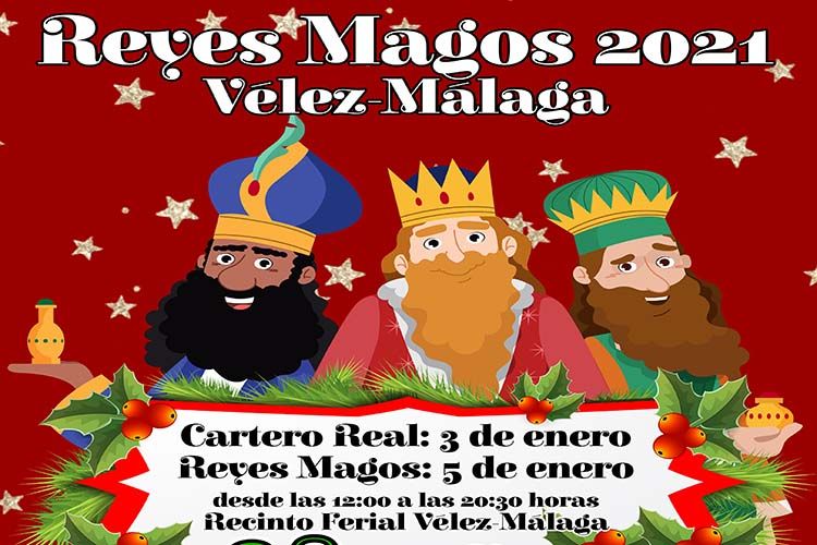 Cabalgata de los Reyes Magos en coche en Vélez-Málaga
