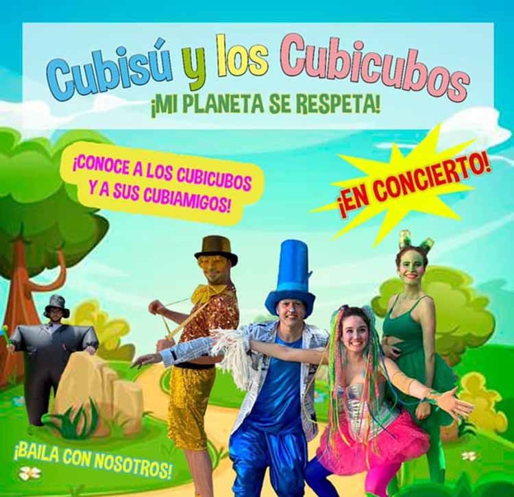 Concierto para toda la familia con Cubisú y Los Cubicubos en Torremolinos