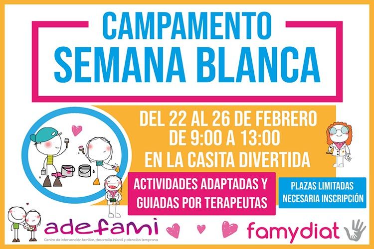 Campamento de Semana Blanca para niños con diversidad funcional en Málaga