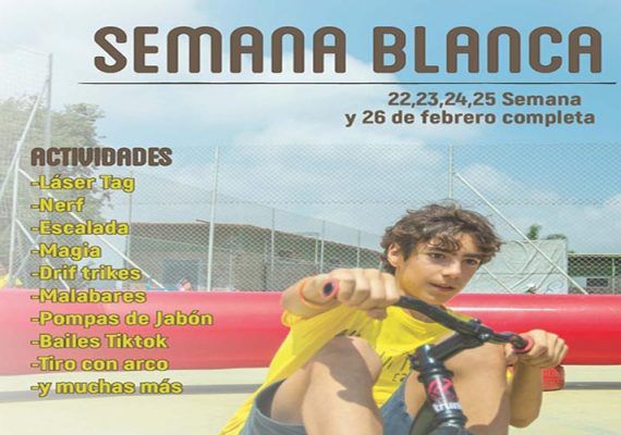 Campamento de Semana Blanca con actividades al aire libre en El Puerto de la Torre