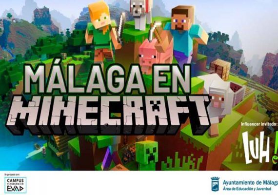 Málaga en Minecraft: evento virtual gratis para reconstruir zonas emblemáticas de la ciudad