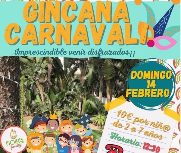 Gincana de carnaval para niños en Rincón de la Victoria este domingo