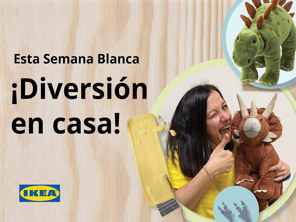 Talleres online y gratis para los peques en Semana Blanca con IKEA Málaga
